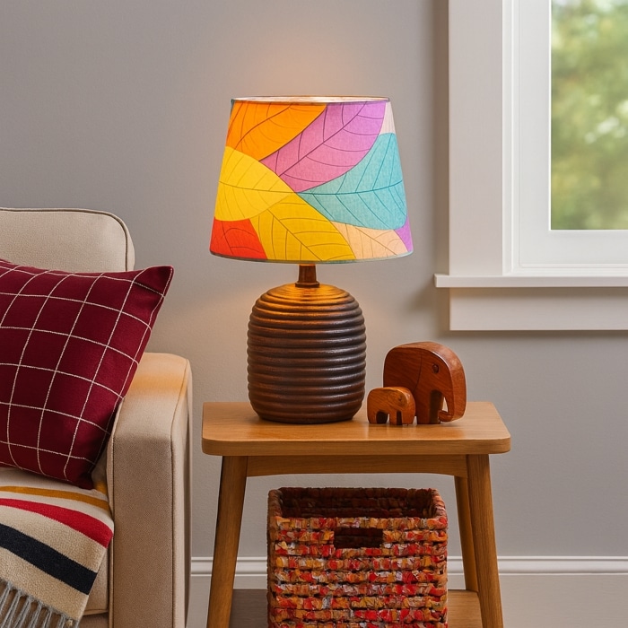 12 Inch Tapered Drum Shade Multi Color <br>(Item # 323 d m)