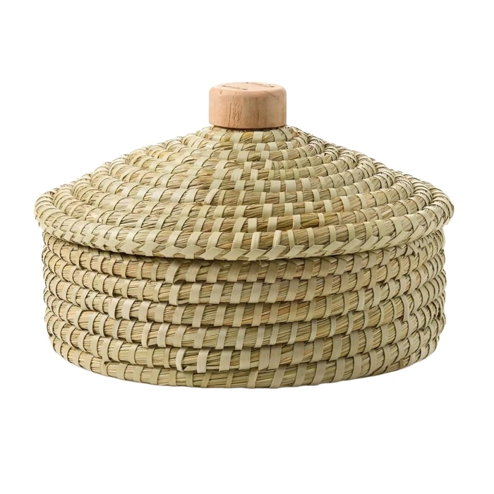 Lidded Pangara Terracotta Bread Warmer<br>(Item # serrv-46961) - Image 2